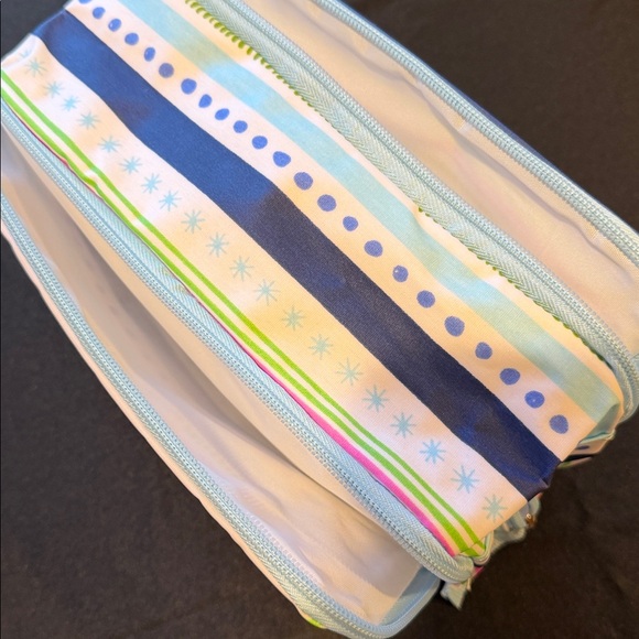 SCOUT - 3 Way Toiletry Bag - All The Trimmings - Coated Cotton 10.75 x 5.5 x 4” - Picture 6 of 9